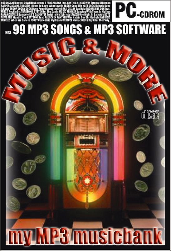 Music & More - my MP3 musicbank - 99 MP3 Songs & MP3 Software