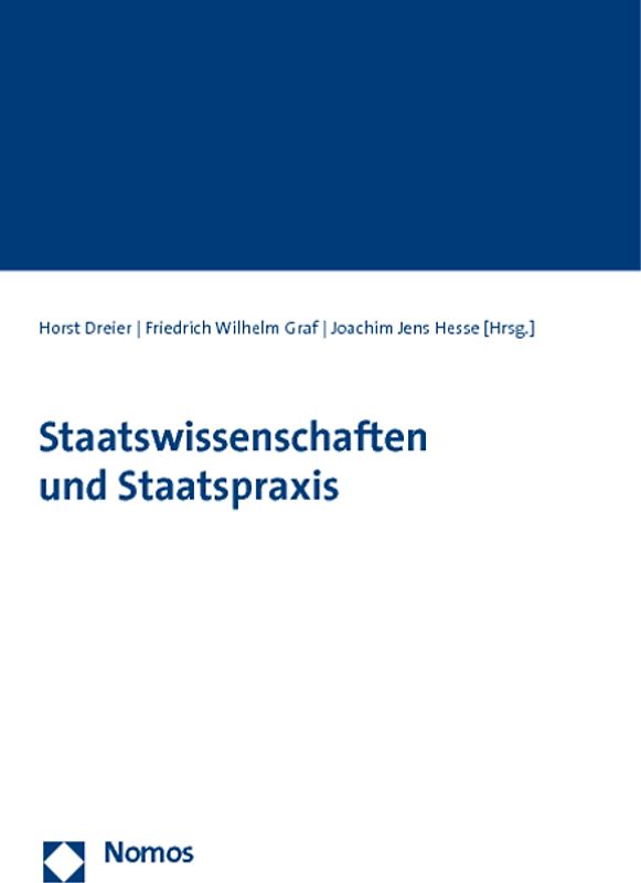 Staatswissenschaften und Staatspraxis