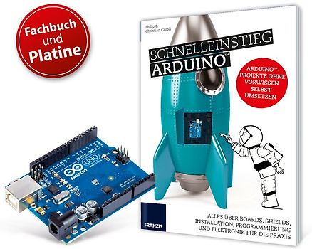 Bundle: Schnelleinstieg Arduino mit Original Arduino UNO Platine