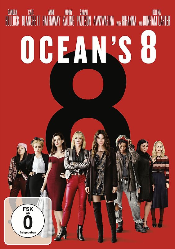 Ocean's 8 DVD
