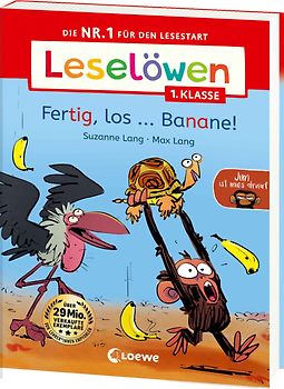 Leselöwen 1. Klasse - Jim ist mies drauf - Fertig, los...Banane!