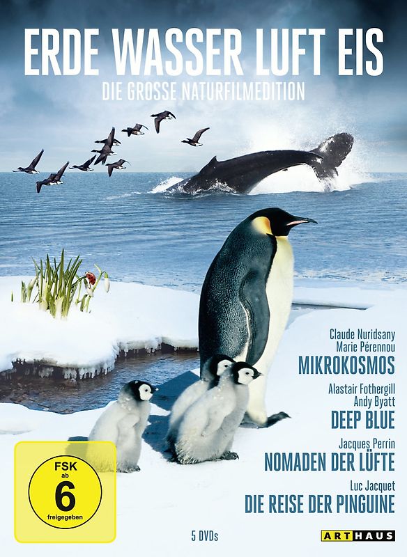 Erde Wasser Luft Eis - Die Grosse Naturfilmedition DVD