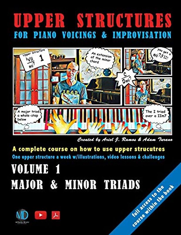 Upper Structures for Piano Voicings & Improvisation: Major & Minor Triads
