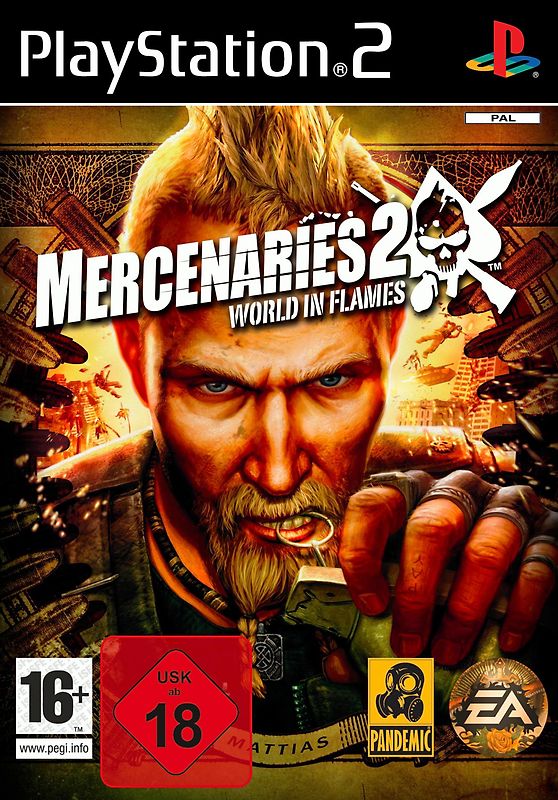 Mercenaries 2 - World In Flames (dt.) PlayStation 2