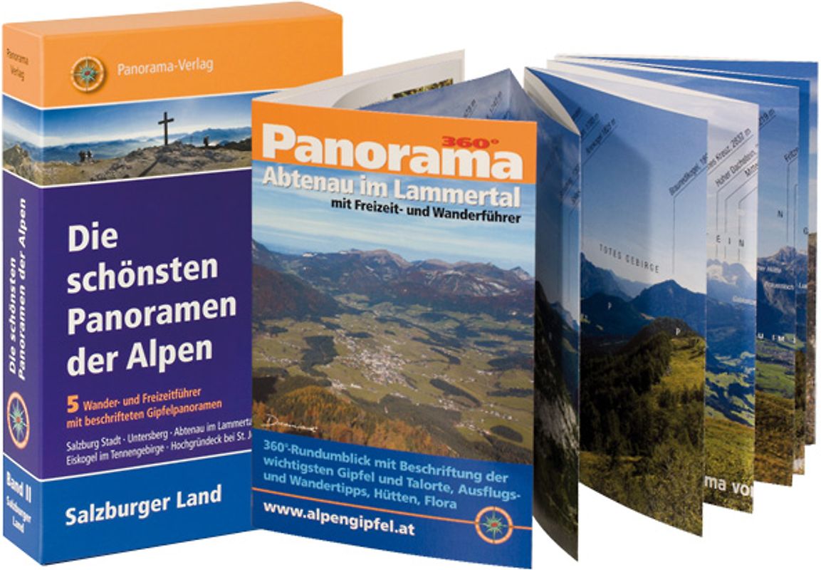 Die schönsten Panoramen der Alpen – Band II