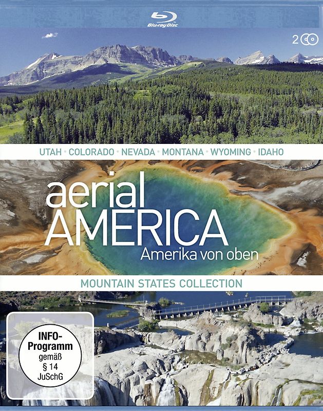 Aerial America - Amerika von oben: Mountain States Collection [2 Discs] Blu-ray Disc