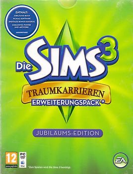Die Sims 3: Traumkarrieren [Jubiläums Edition, inkl. Jubiläums-Buch, AddOn, Internationale Version] PC Spiele