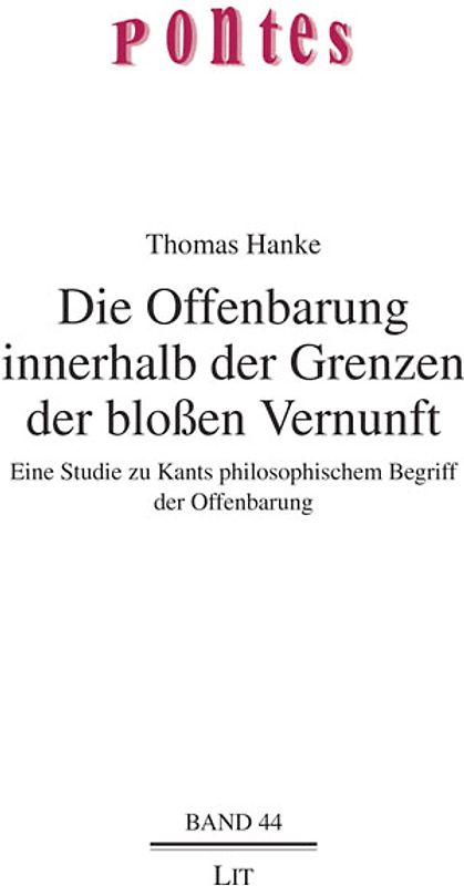 Die Offenbarung innerhalb der Grenzen der bloßen Vernunft