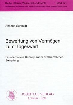 Bewertung von Vermögen zum Tageswert
