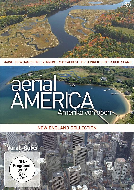 Aerial America - Amerika von oben: New England Collection [2 DVDs] DVD