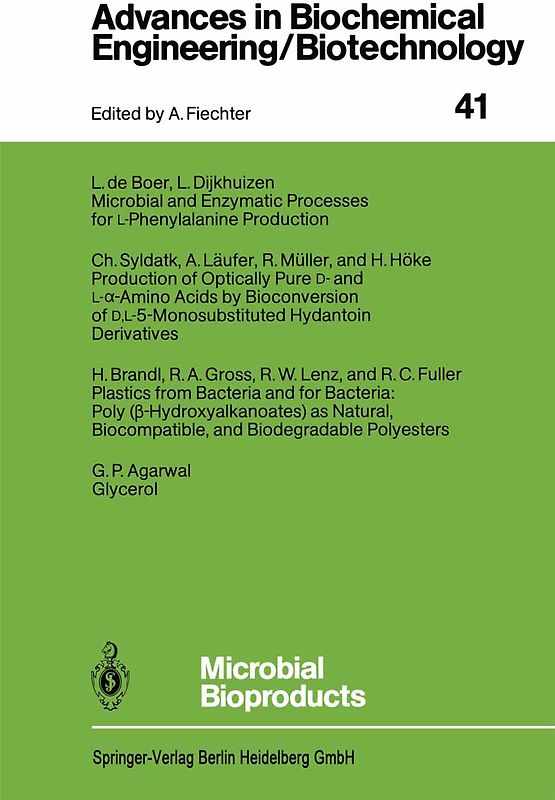 Microbial Bioproducts