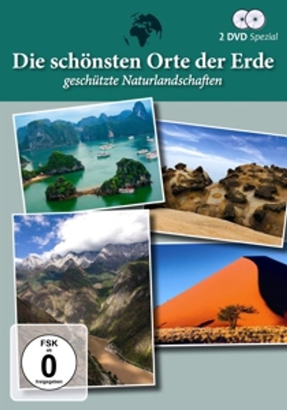 Die schönsten Orte der Erde - gschützte Naturlandschaften [2 DVDs] DVD
