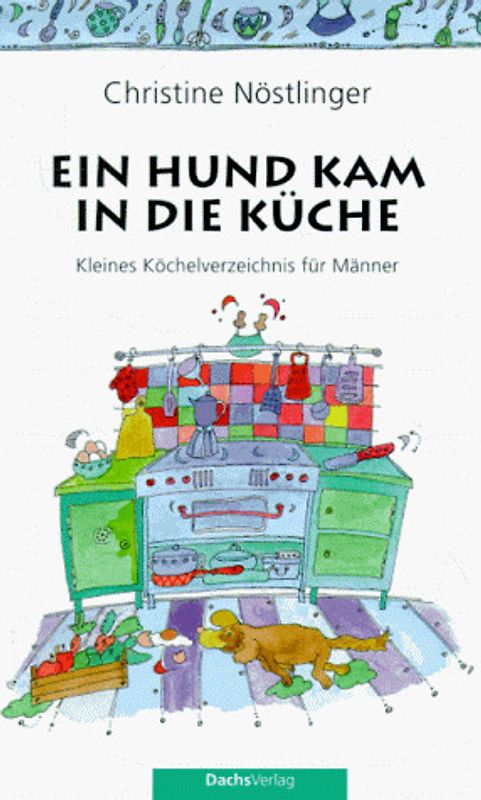 Ein Hund kam in die Küche