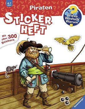 Wieso? Weshalb? Warum? Stickerheft - Piraten