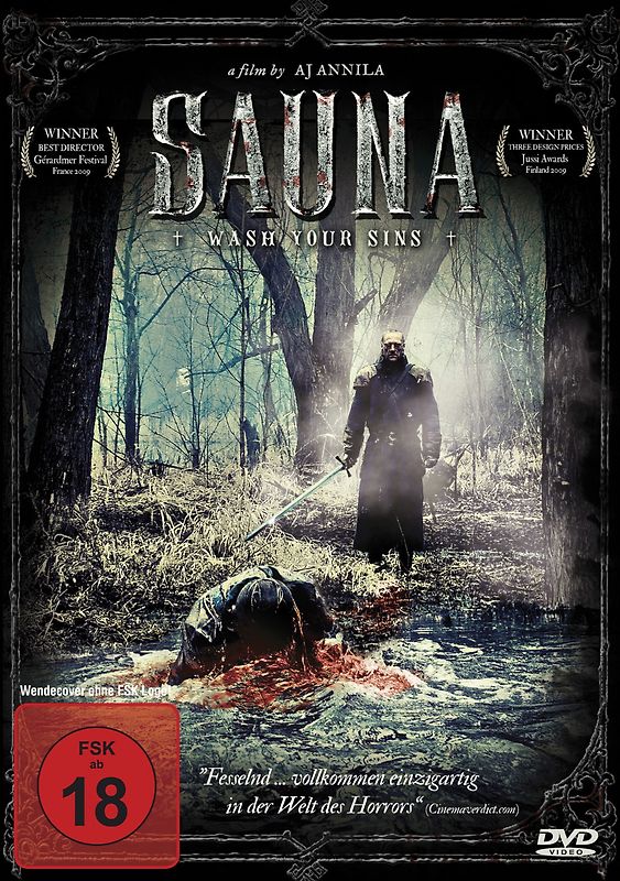 Sauna - Wash Your Sins [Steelbook] DVD