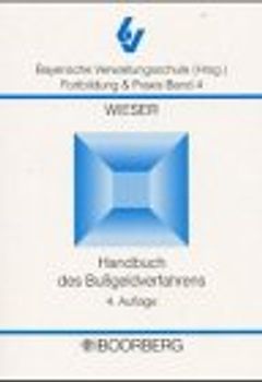 Handbuch des Bussgeldverfahrens