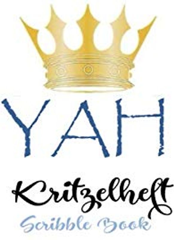 YAH Kritzelheft kariert: Writing Book checkered