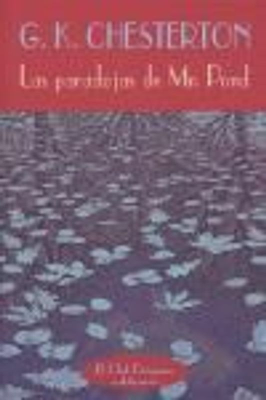 Las paradojas de Mr. Pond