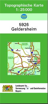 TK25 5926 Geldersheim