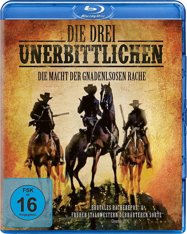 Die Drei Unerbittlichen Blu-ray Disc