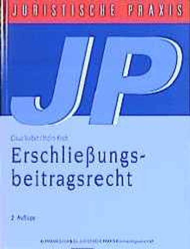 Erschliessungsbeitragsrecht
