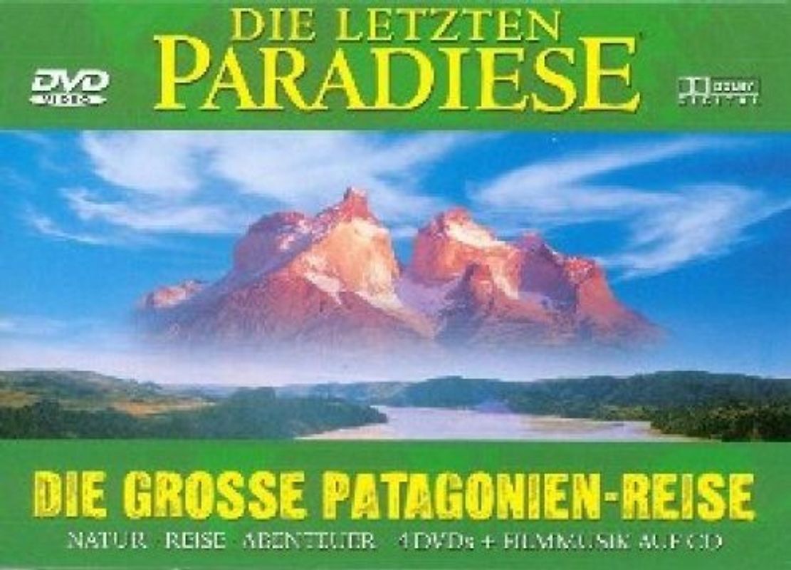 Die letzten Paradiese - Die große Patagonien-Reise (4 DVDs, 1 CD) DVD