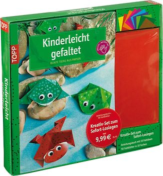 Kreativ-Set Papierfalten. Kinderleicht gefaltet