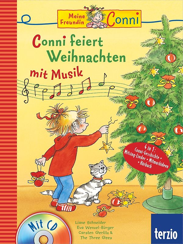Conni Musicalbuch: Conni feiert Weihnachten mit Musik