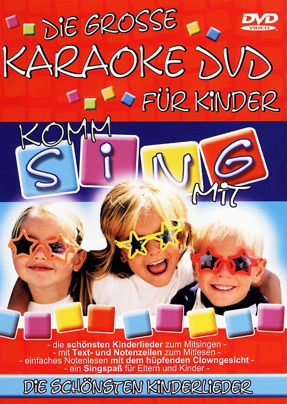 Komm sing mit - Die große Karaoke DVD für Kinder DVD