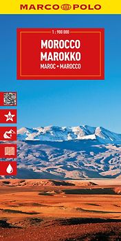 MARCO POLO Reisekarte Marokko 1:900.000