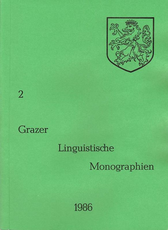 Grazer Linguistische Monographien 2
