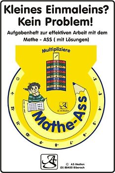 Einmaleinspaket Kleines 1 x 1 (Drehscheibe + Arbeitsheft)