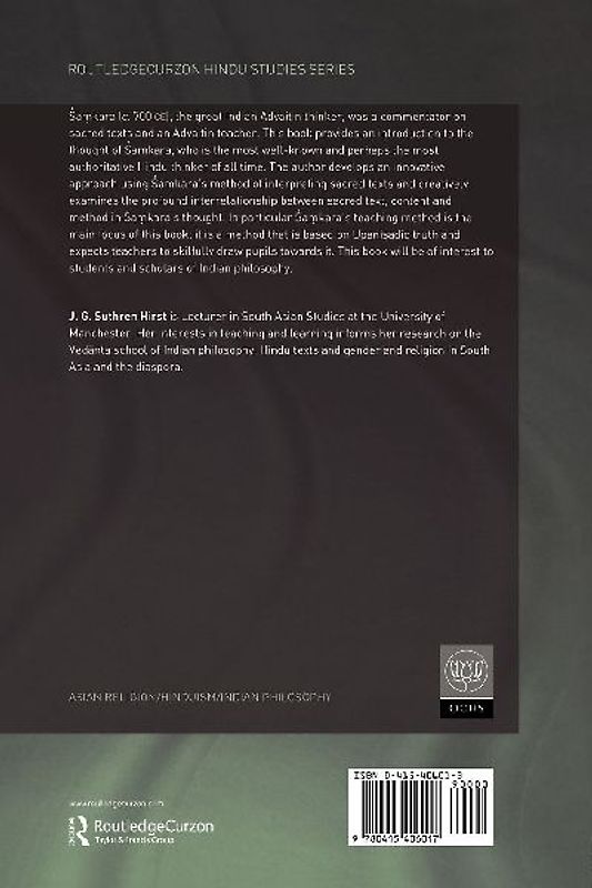 Samkara's Advaita Vedanta