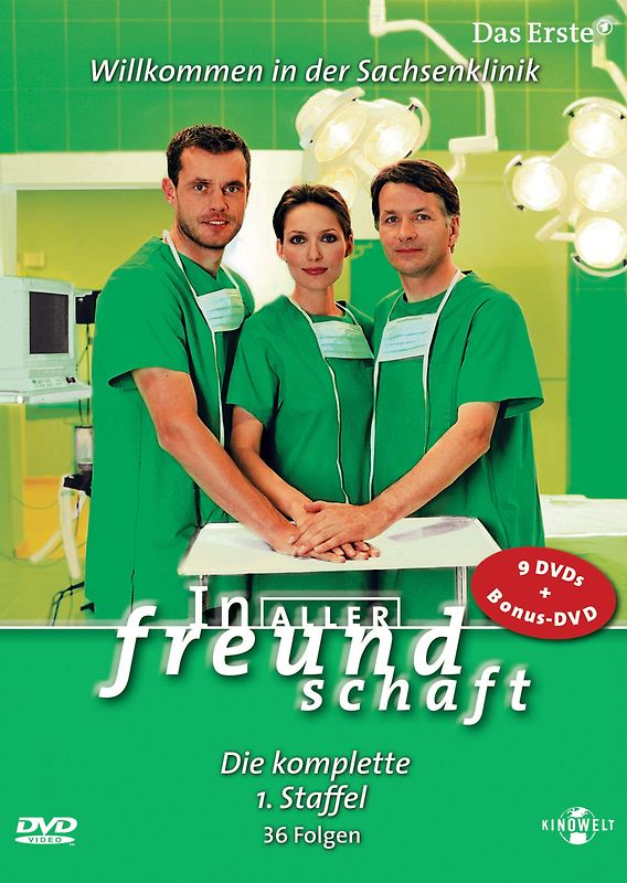 In aller Freundschaft - Staffel 1 (10DVD's) DVD