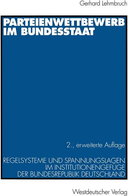 Parteienwettbewerb im Bundesstaat