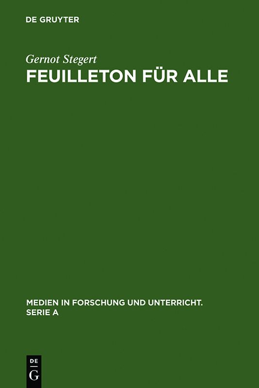 Feuilleton für alle