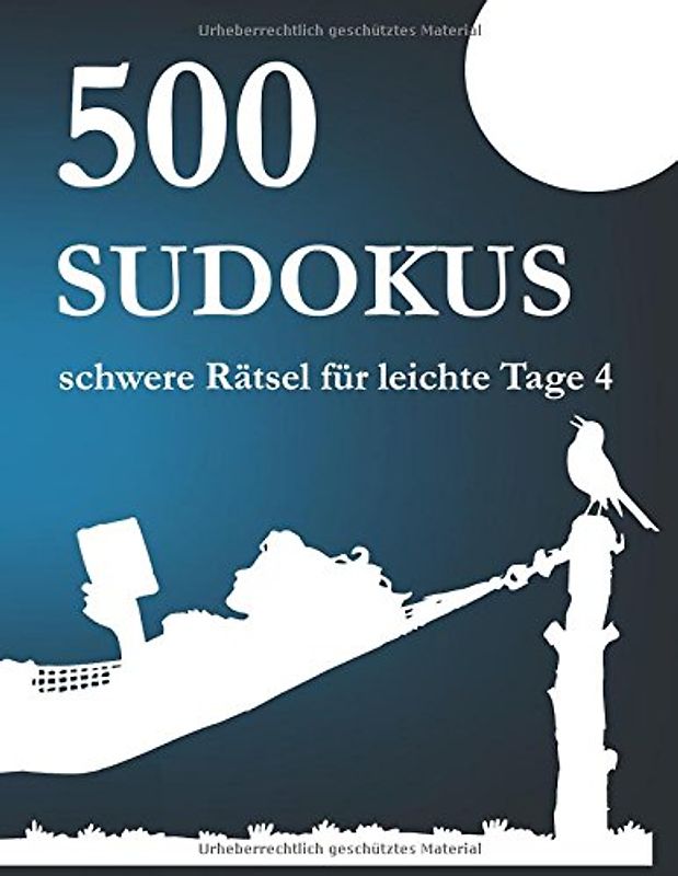 500 Sudokus schwere Rätsel für leichte Tage 4 - Mole, Hannah