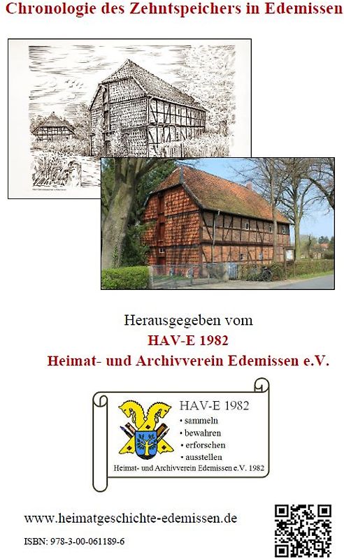Chronologie des Zehntspeichers in Edemissen