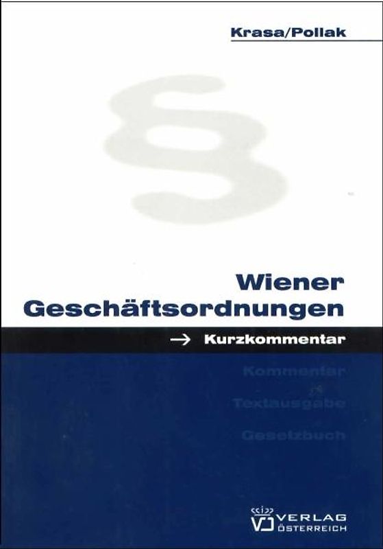 Wiener Geschäftsordnungen