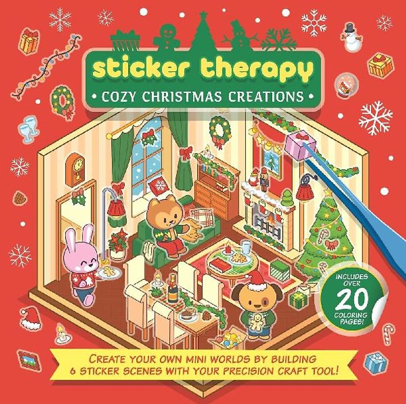 Sticker Therapy: Cozy Christmas Creations