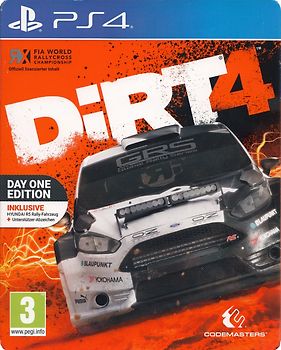 DiRT 4 [Day One Edition, inkl. Steelbook, CH Import] PlayStation 4