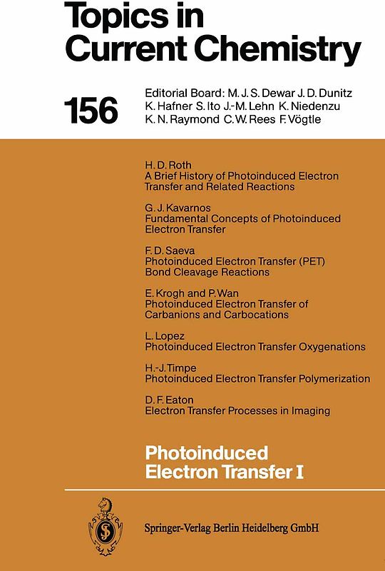 Photoinduced Electron Transfer I