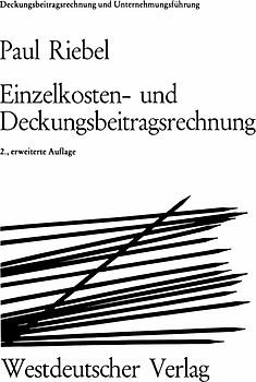 Einzelkosten- und Deckungsbeitragsrechnung