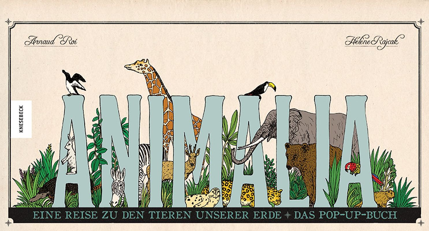 Animalia. Eine Reise zu den Tieren unserer Erde – Das Pop-up-Buch