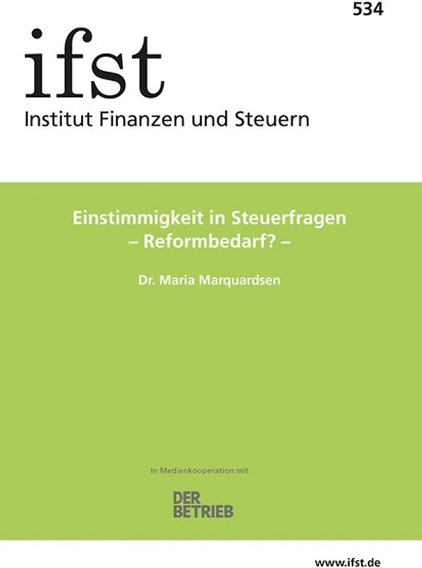 ifst-Schrift 534