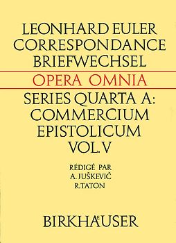 Correspondance de Leonhard Euler avec A. C. Clairaut, J. d'Alembert et J. L. Lagrange