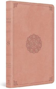 ESV Thinline Bible, Thumb Indexed (Trutone, Blush Rose, Emblem Design)