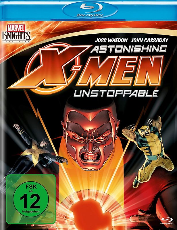 Astonishing X-Men: Unstoppable Blu-ray Disc