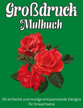 Großdruck Malbuch
