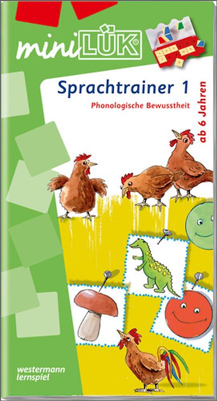 miniLÜK-Übungshefte / miniLÜK. Vorschule / Vorschule - Deutsch: Sprachtrainer 1